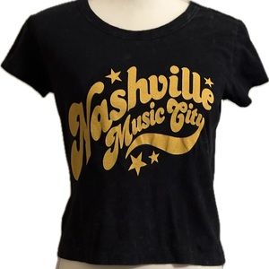 Nashville cropped t-shirt